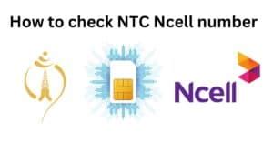 How To Check NTC Ncell Number Using USSD Code, .